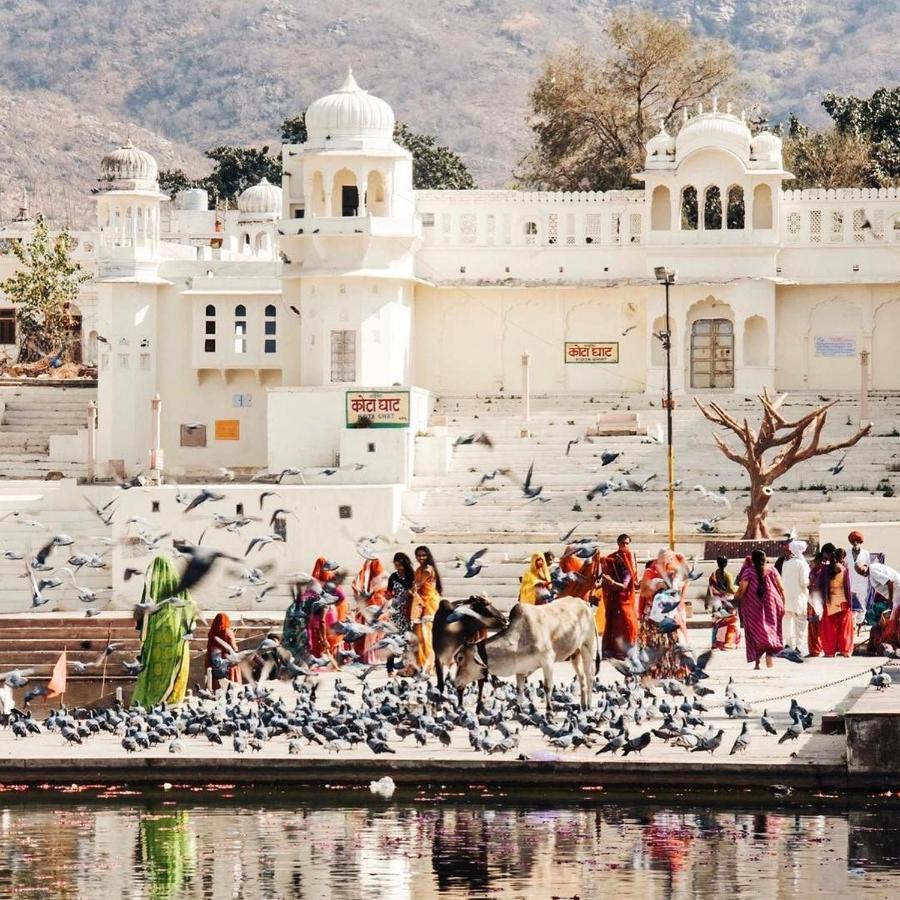 Hotel Kota Kunj Heritage Pushkar Exteriör bild